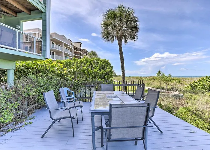 Walk To Dining Beachfront Indian Shores Apartment Clearwater Beach